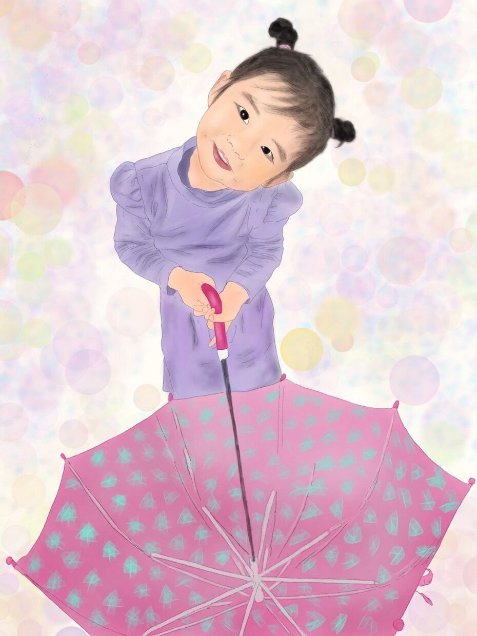 リアルで繊細！優しい雰囲気の似顔絵描きます お子さんの似顔絵・似顔絵アイコンなど イメージ2