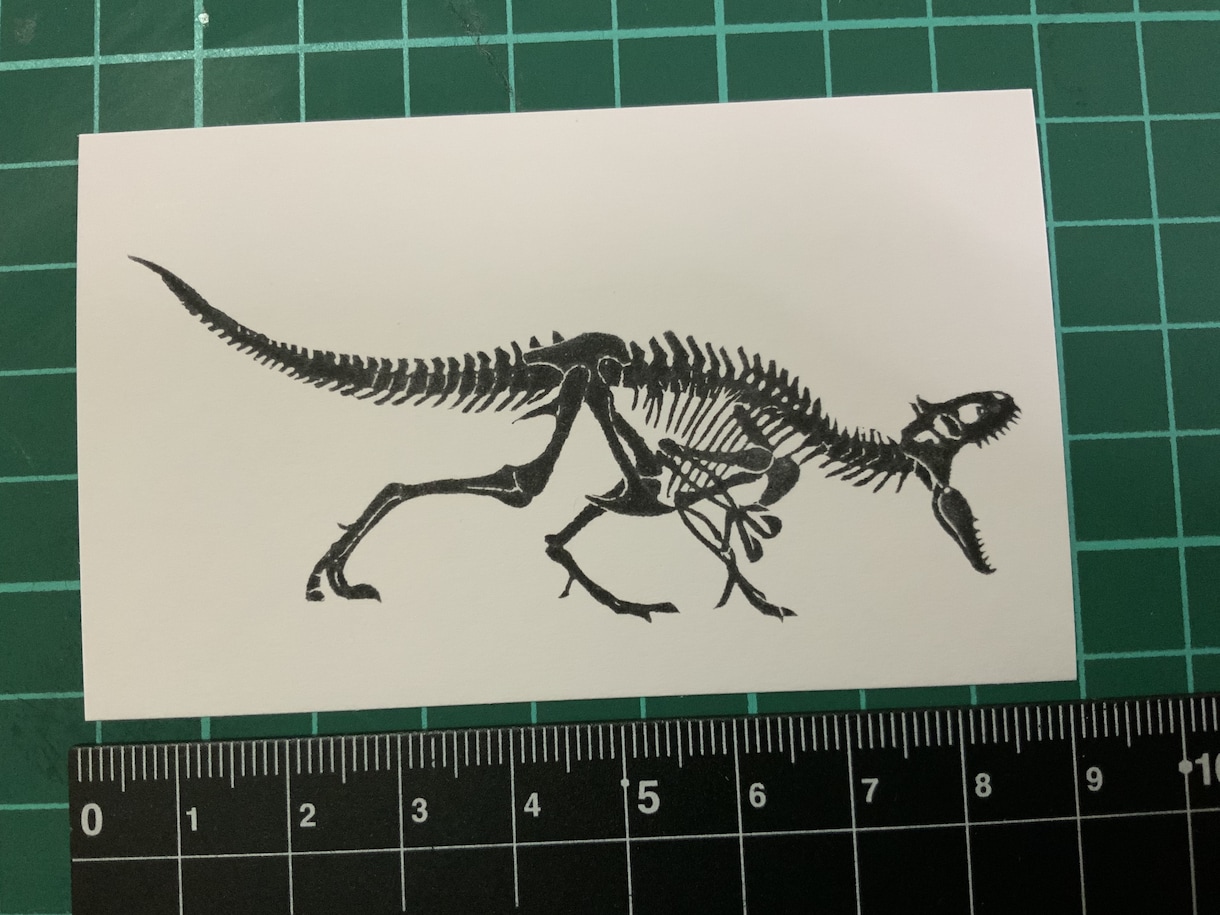 オリジナル消しゴムはんこをお作りします ●ハガキ1/2サイズより大きいはんこは、こちらでお作りします イメージ2