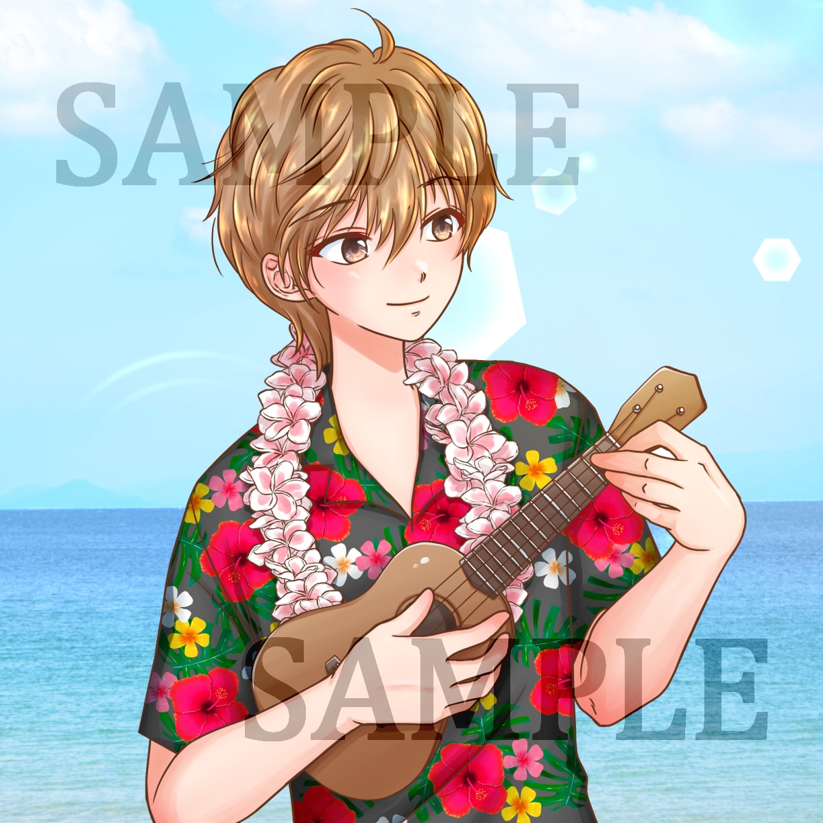 一枚絵描きます ポップで華やかなイラスト☆表紙や挿絵にも使える一枚絵 イメージ4