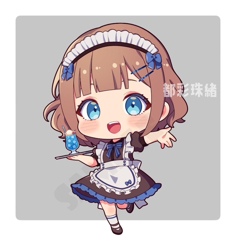 パッと目を惹くミニキャラSDイラストお描きします グッズや配信等に使える可愛い2頭身イラストはいかがですか？ イメージ4