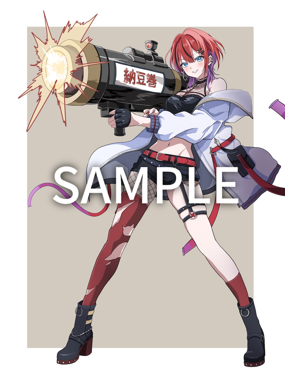 IRIAM・VTuber用の立ち絵を制作します 配信で映える魅力的なキャラクターを丁寧に制作！ イメージ5