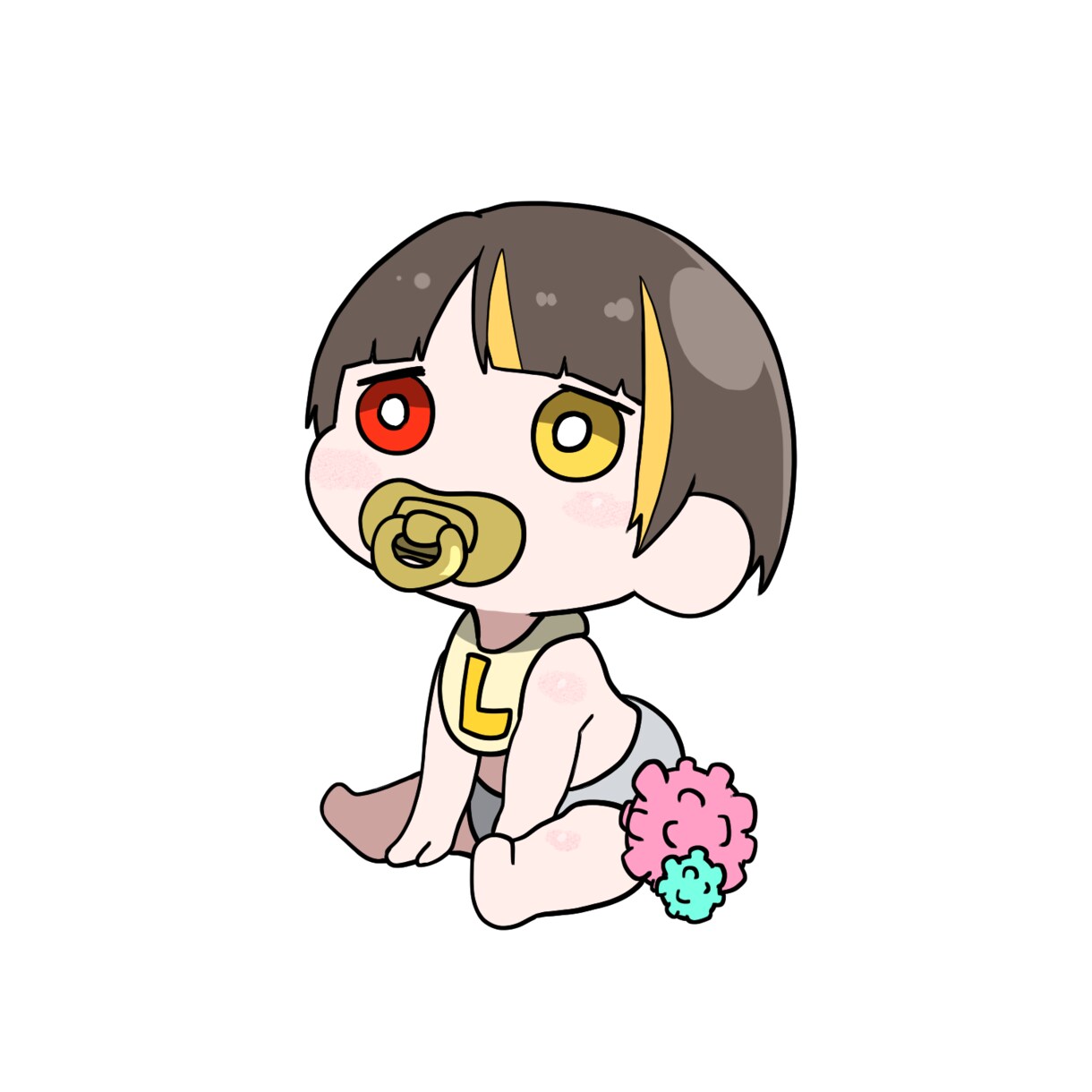 ばぶアイコン描きます 自分にも可愛い時代があったんだ！と周りに自慢しましょう イメージ2