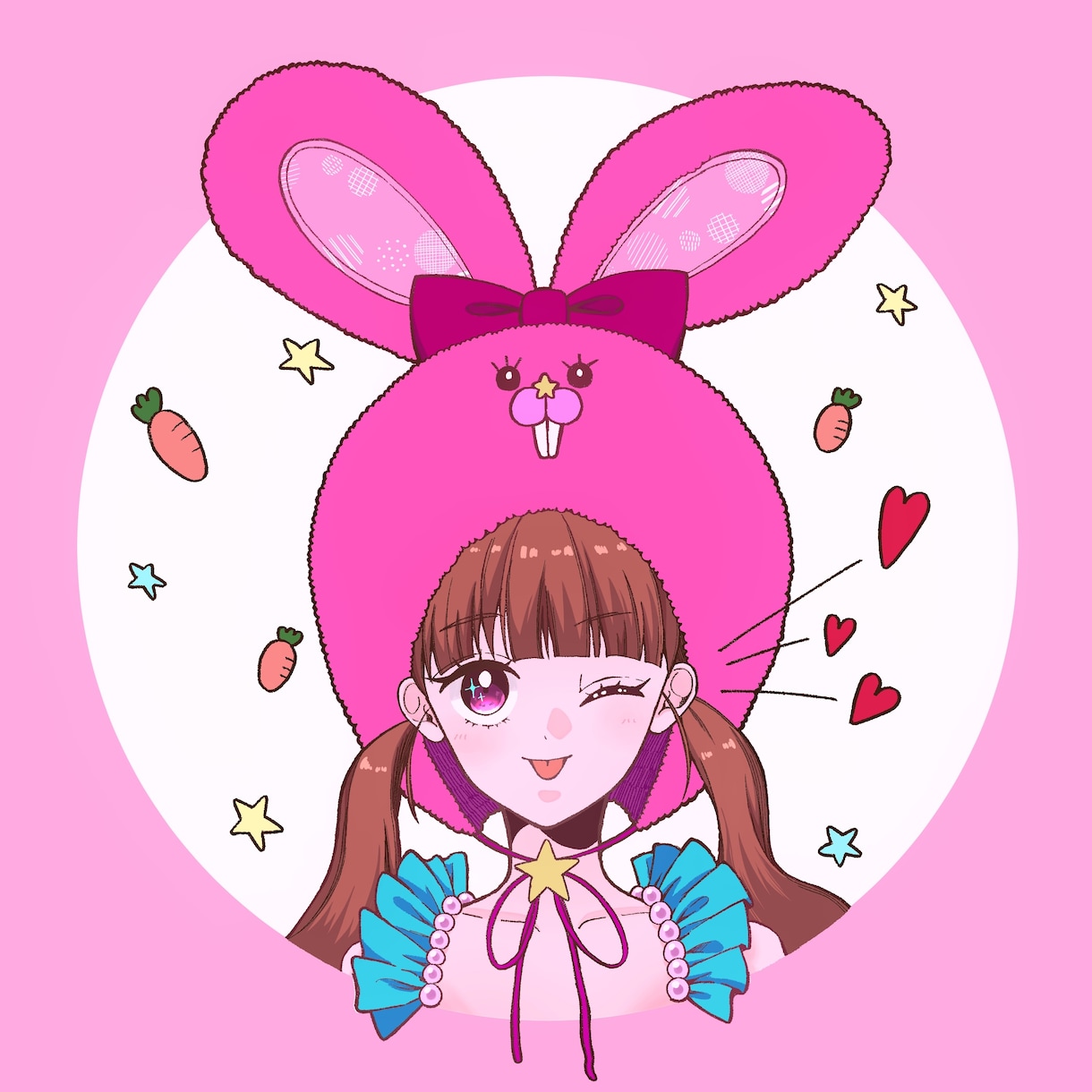 あなただけのカワイイ！アイコンを描きます 人の目を惹くアイコンをお求めの方へ！SNS、仕事、名刺など イメージ1