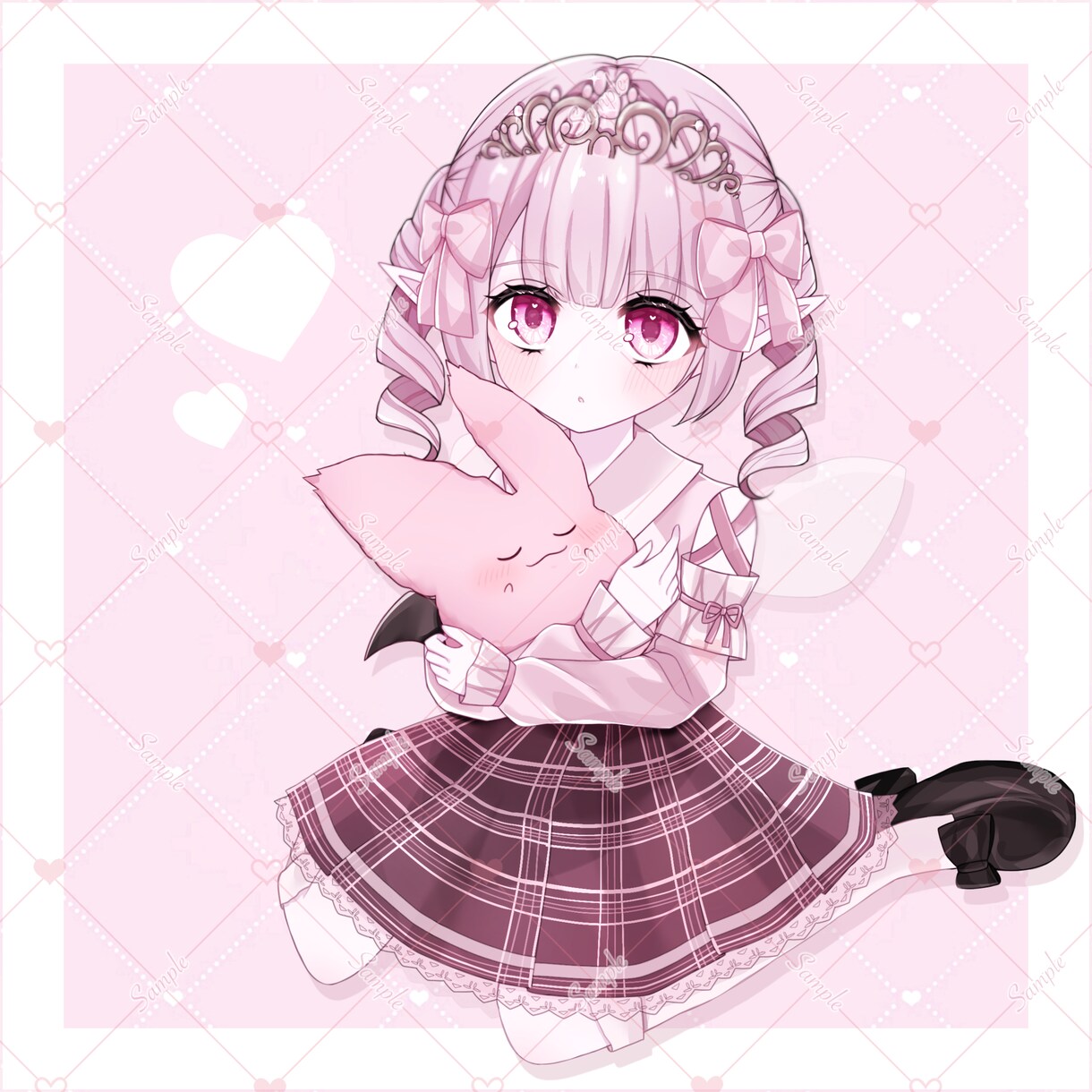 3000円~。SNS等で使えるアイコン描きます とぅるとぅるきらきらかわいいをお求めの方‪.ᐟ イメージ2