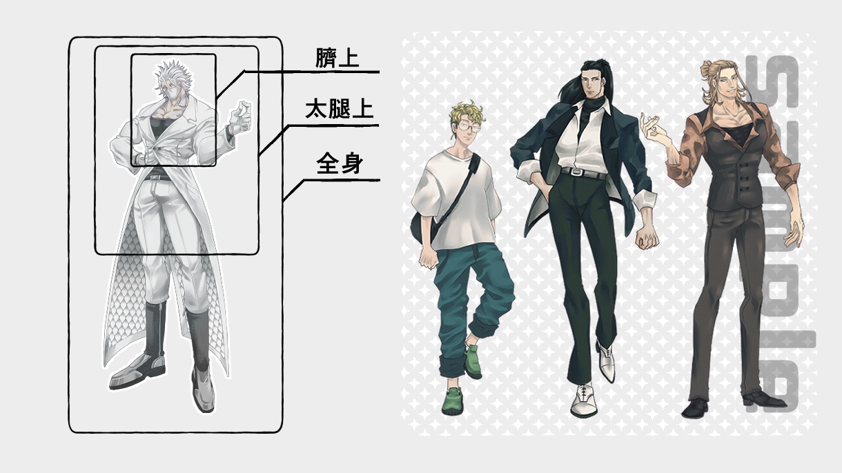TRPGキャラクターの立ち絵制作いたします 迅速に対応！TRPG等のゲーム内でのイラストが欲しい方へ イメージ2