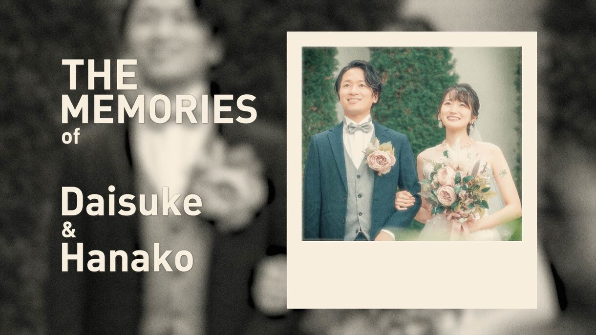 シンプルで洗練されたプロフィールムービーを作ります 修正対応◎写真と文字が見やすいデザインです！ イメージ1