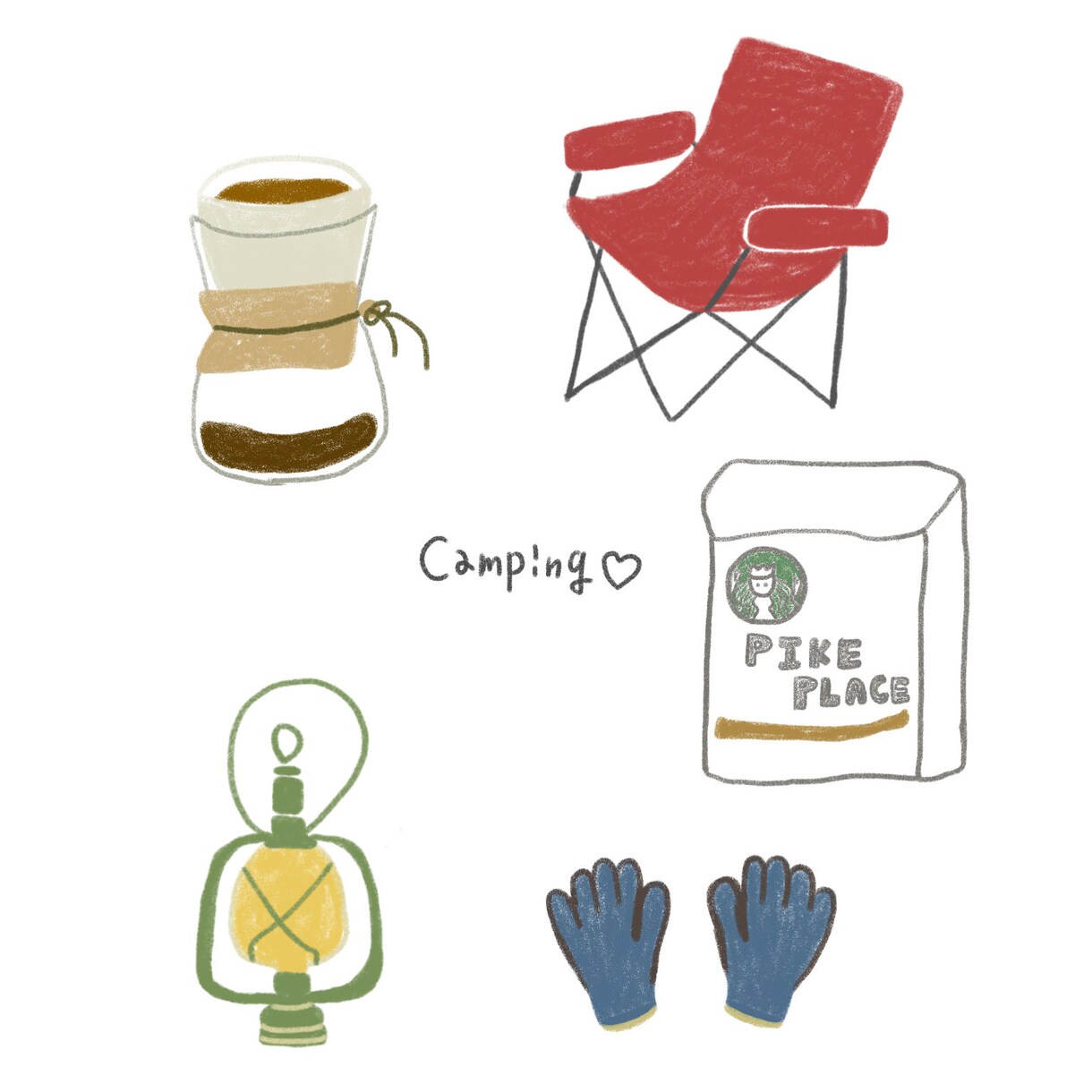 カフェや店舗用の可愛い絵描きます ⭐︎ステッカーやカップデザインの絵の提供⭐︎ イメージ1