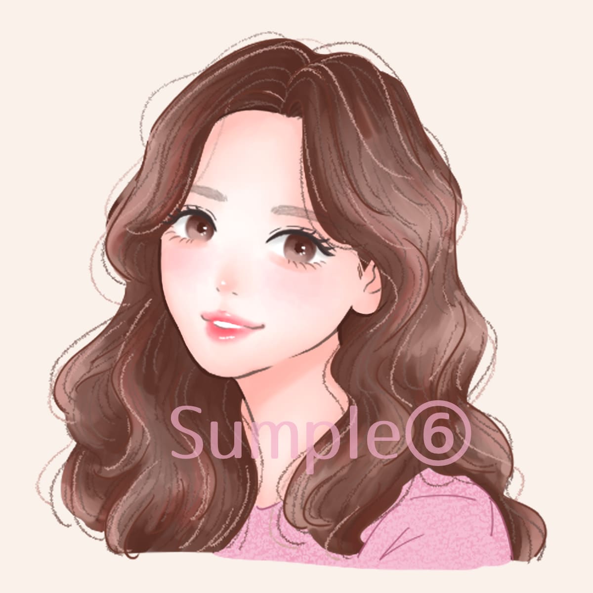 透明感あふれる°˖✧優しい雰囲気のイラスト描きます 魅力的なアイコン/イラストを求めていらっしゃる方へ イメージ7