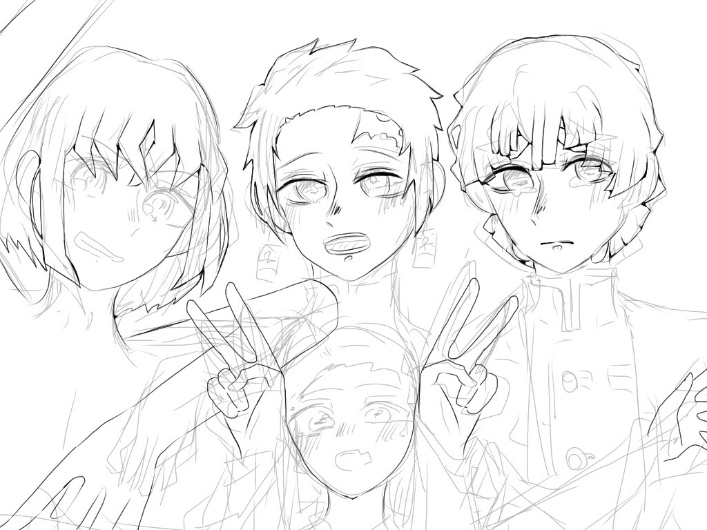 イラスト描きます アニメのような絵を描きます!!いつでもかけます イメージ3