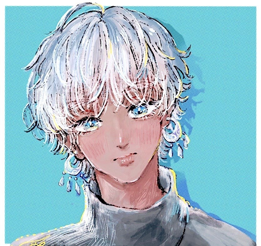 目を惹く印象的なイラストをお描きします アイコンやサムネイルで使える存在感のある絵を制作いたします。 イメージ5