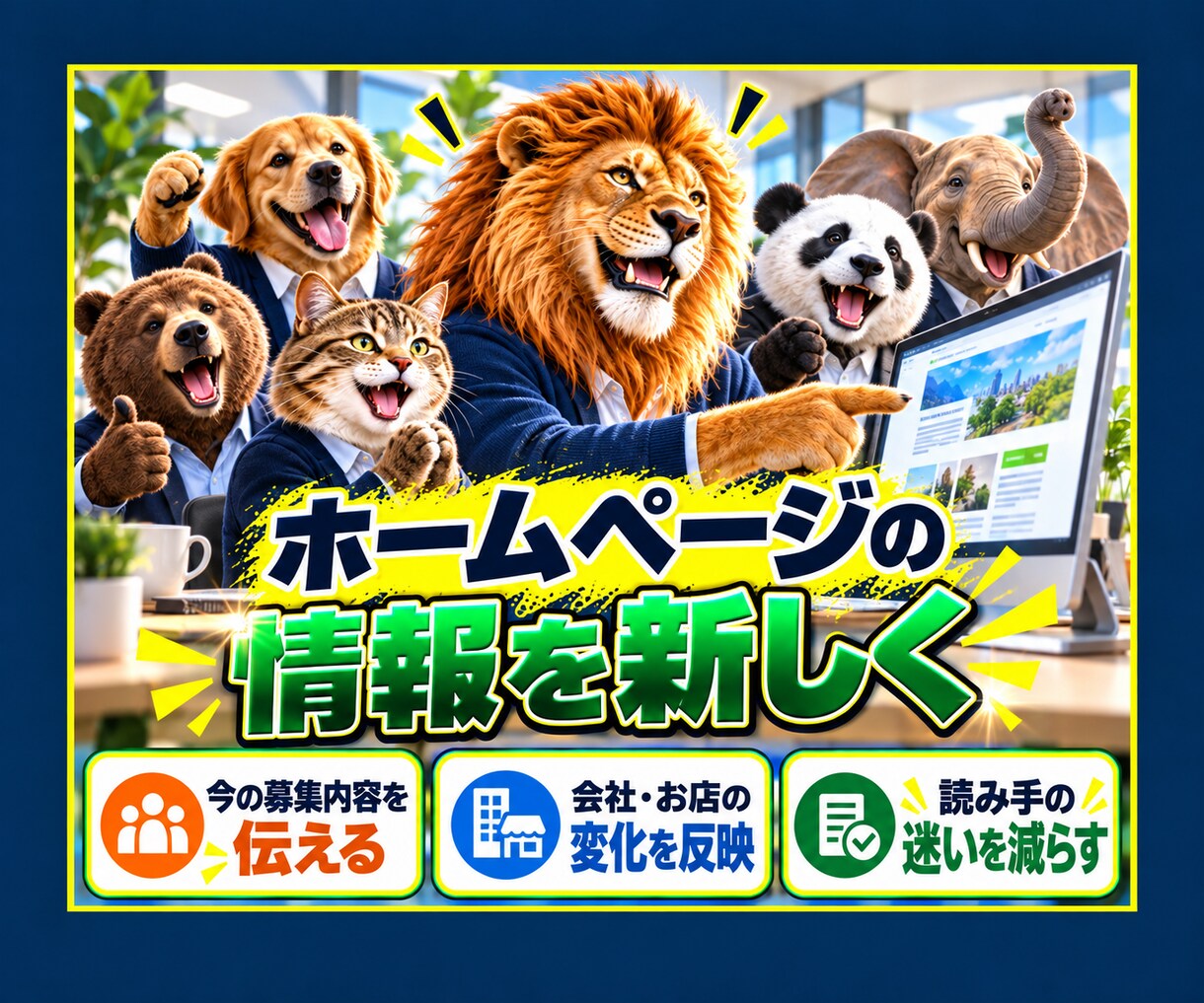 ホームページの管理保守と文章更新を代行します 月額5,000円でWordPress保守と軽微な更新に対応 イメージ3