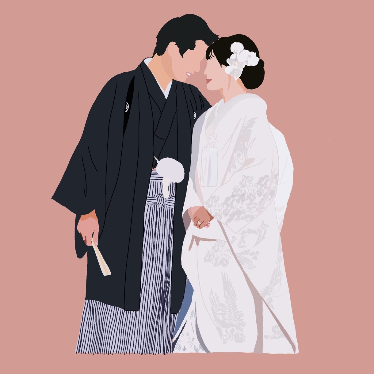 シンプルでインテリアにもなるイラスト描きます 大切な日、大切な人、思い出など可愛らしいイラスト書きます！ イメージ9