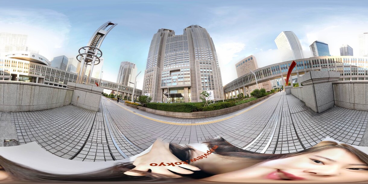 Google mapの全天球360°画像を作ります ホームページやSNSなどの媒体に使える画像です。 イメージ3