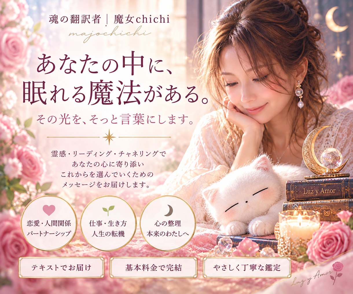 HSPさんの心の声を丁寧に言葉にします 繊細な想いを受け取り、心に届く言葉へ紡ぎます イメージ1