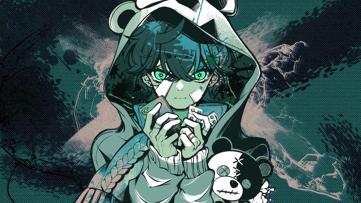 パキッとした絵柄で映像／イラスト制作します 「世界観」を重視するボカロP様／歌い手様／活動者様方へ イメージ7