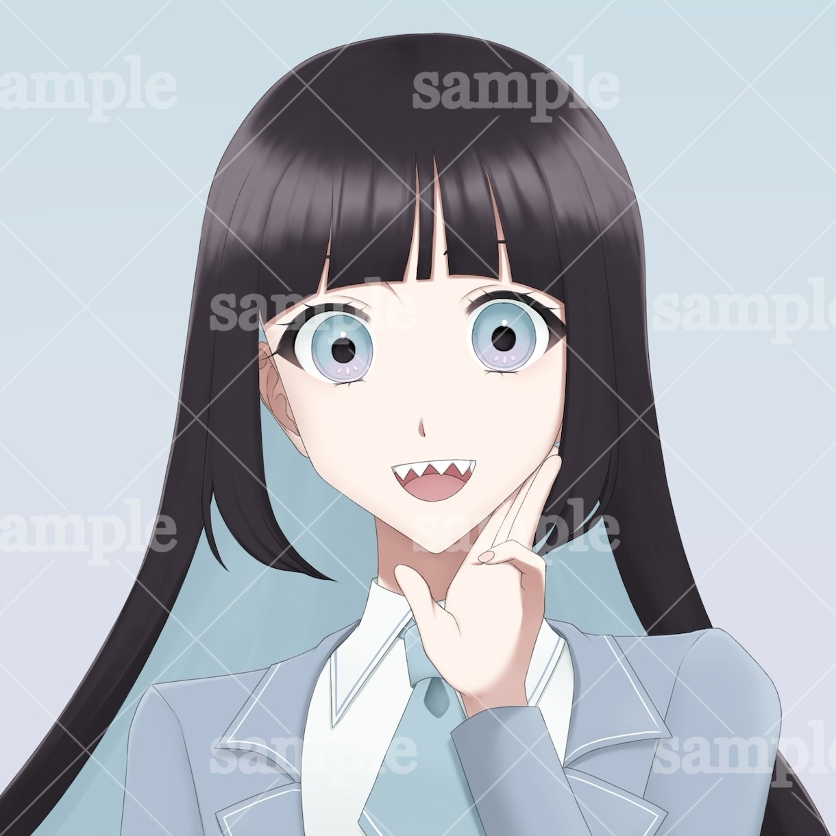 SNS用アイコンお描きします 可愛い女の子のイラストが得意です！ イメージ1
