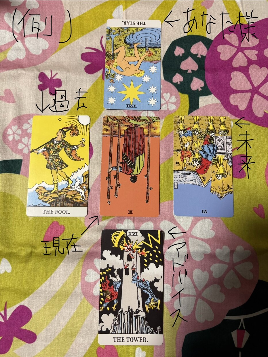 その夢と願いを叶える方法をタロット5枚で占います 今までのあなた様の頑張りを、具体的なアドバイスで後押し♪ イメージ2