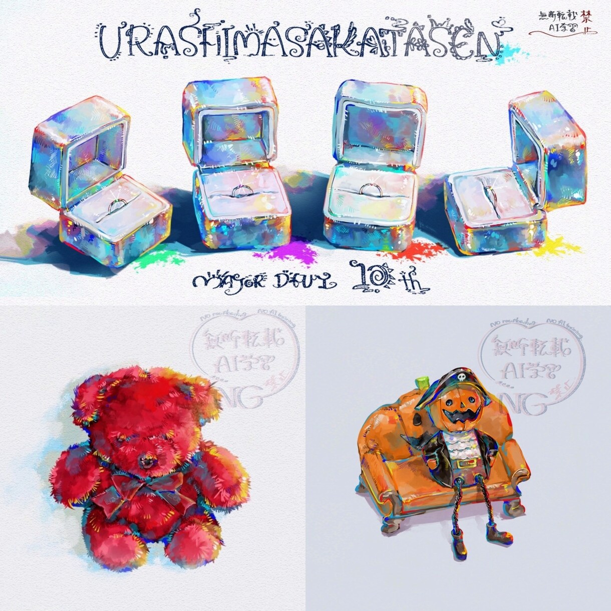 色彩にこだわったイラスト作成します 唯一無二の色彩鮮やかなイラストです イメージ8