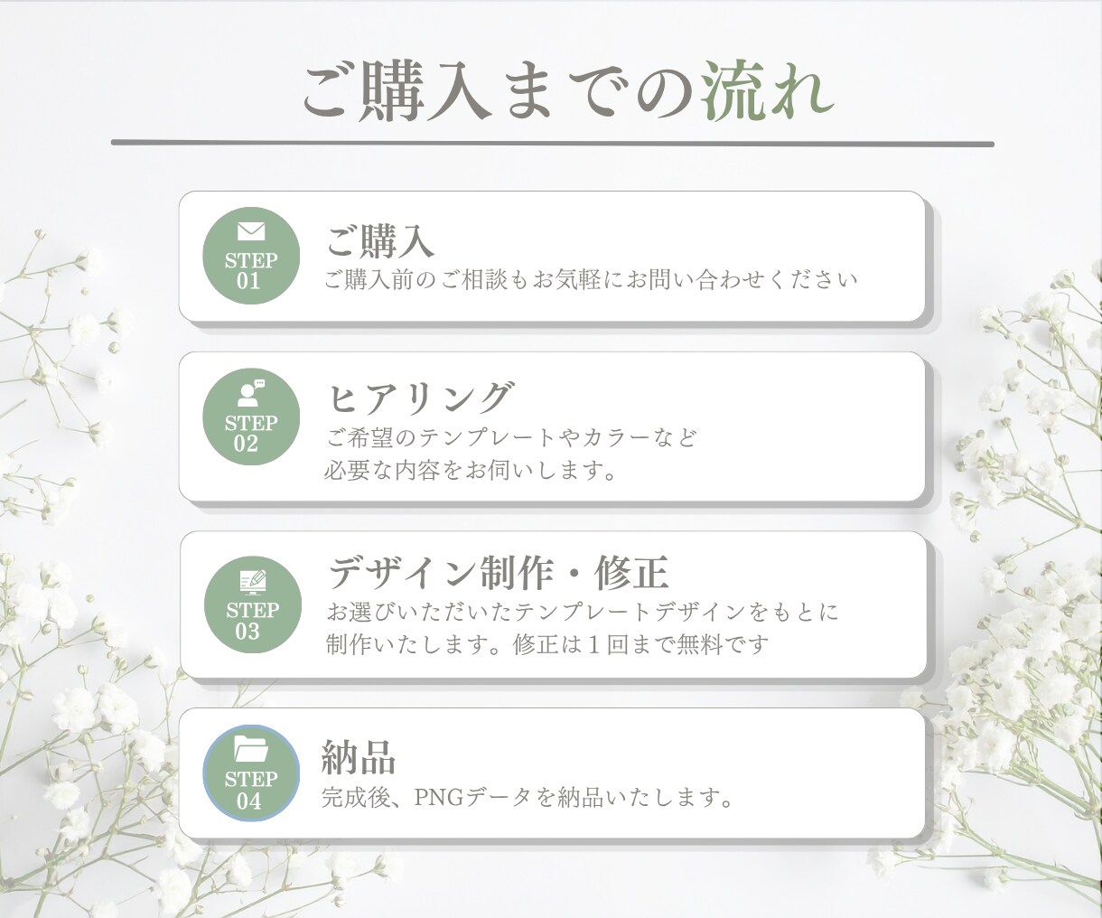 ココナラ出品画像制作ます ライトプラン｜シンプルデザインお任せください！ イメージ7