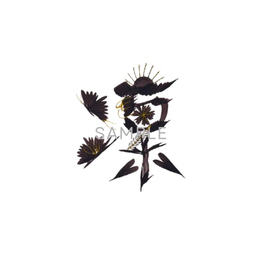 手描きの花文字をデータ（画像）でお届けします アイコンや待ち受け、ロゴに。手描きにしか出せない味があります イメージ3