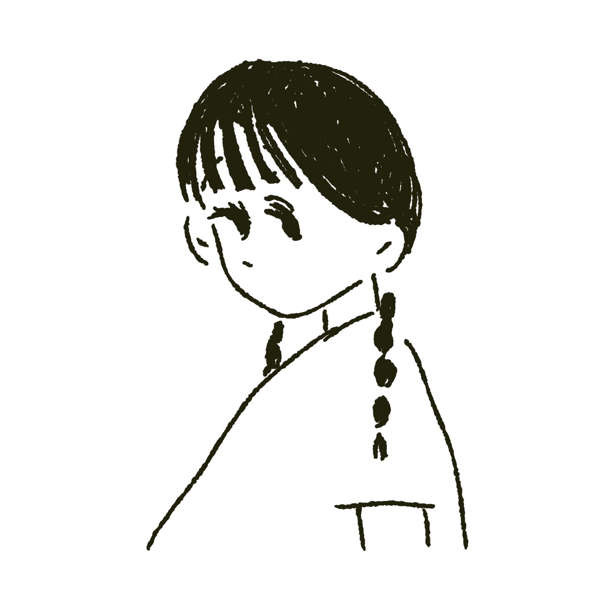 ゆるいイラストのアイコンを作成します 日常使いしやすい女性のイラストのアイコンです。 イメージ2