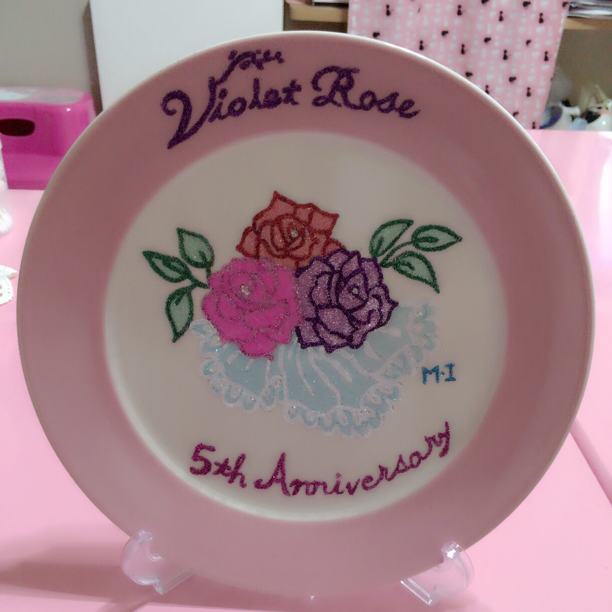 ブライダル用ウェルカムボードの作成を致します キラキラのラメで、ウェルカムボードや記念品を作ります。 イメージ2