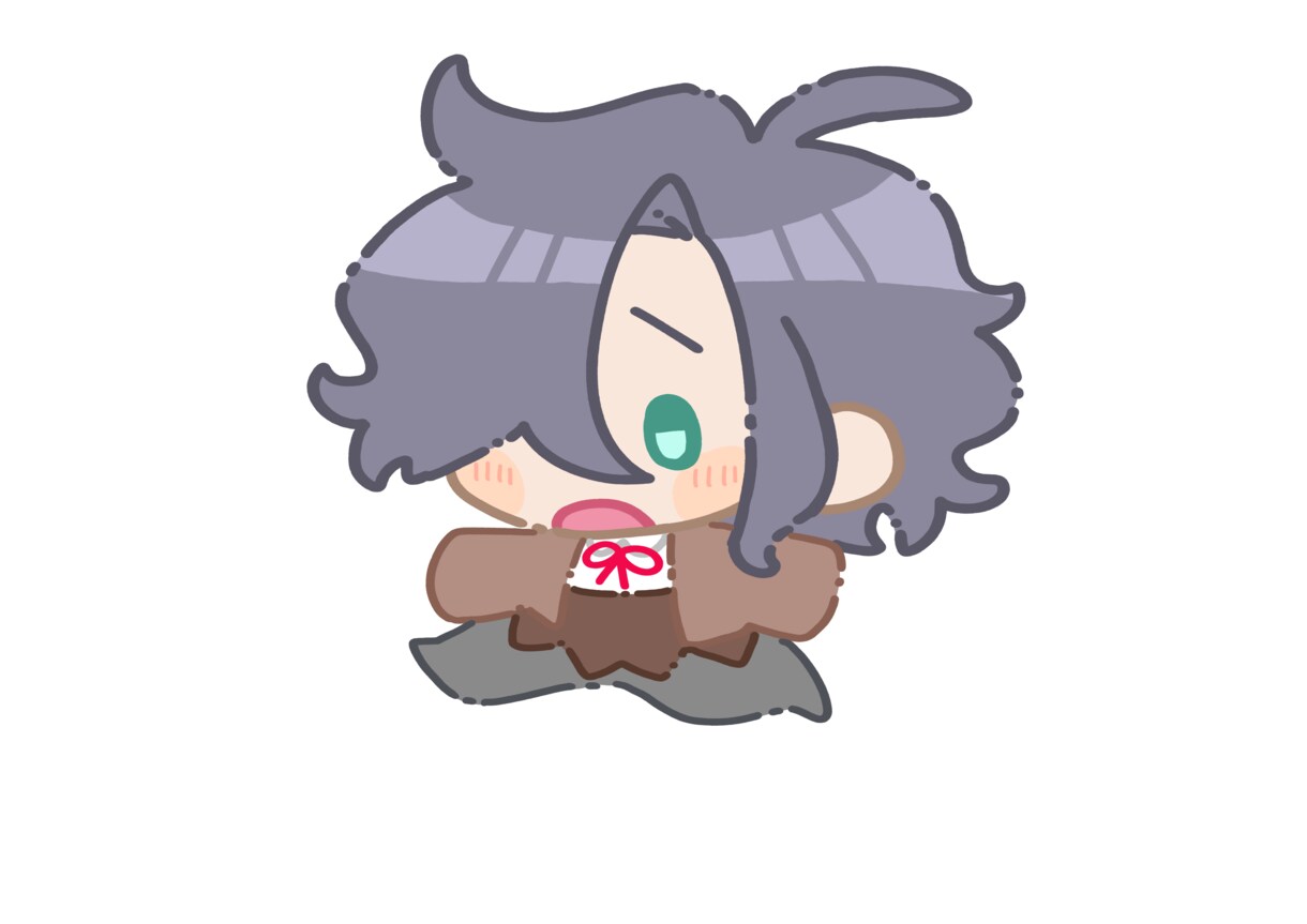 グッズ用ミニキャライラスト承ります 様々な絵柄のミニキャラでご対応します イメージ3