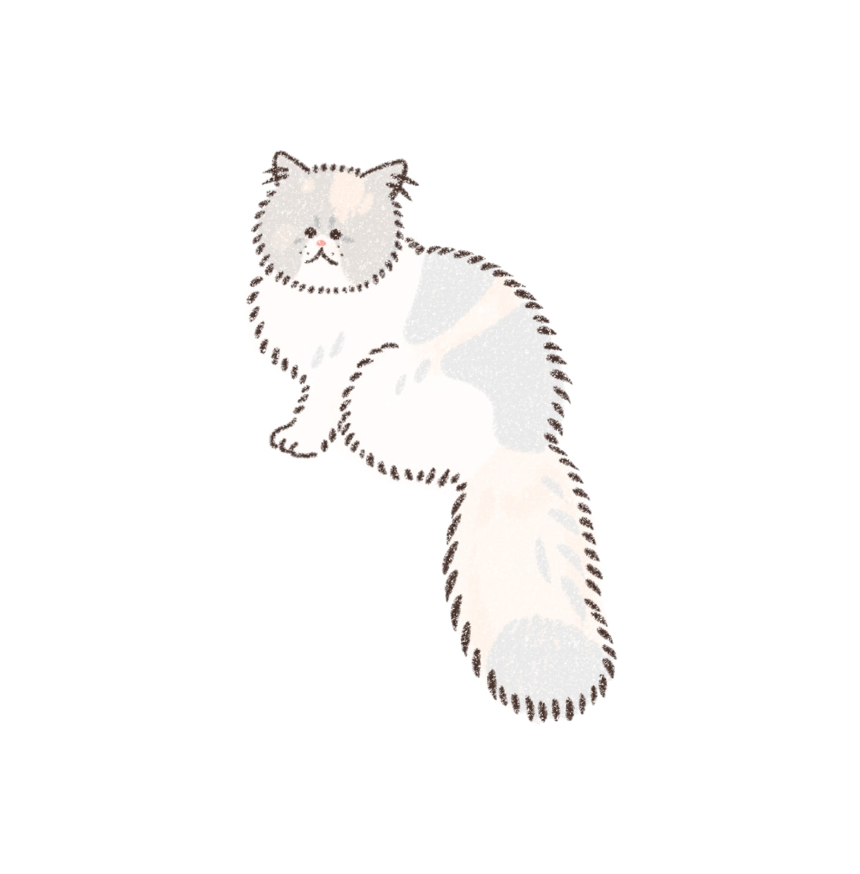 ゆるふわタッチで愛猫のアイコン描きます 世界に1枚だけ！愛猫のイラストをアイコンにしませんか？ イメージ3