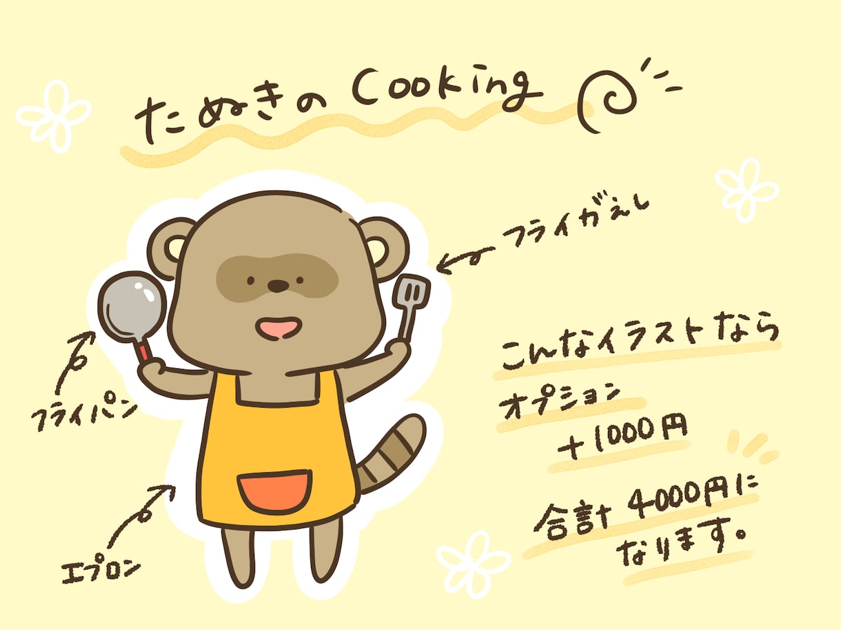 商用利用可⭐︎ゆるくてかわいい動物描きます ⭐︎癒し系なゆる〜いアニマルイラスト⭐︎ イメージ2