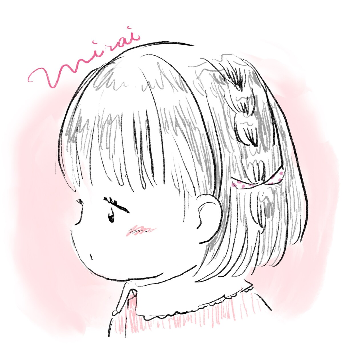 やさしいかわいいシンプルなSNSアイコンを描きます こどもやご自身の顔写真を使用したくない方におすすめです。 イメージ1