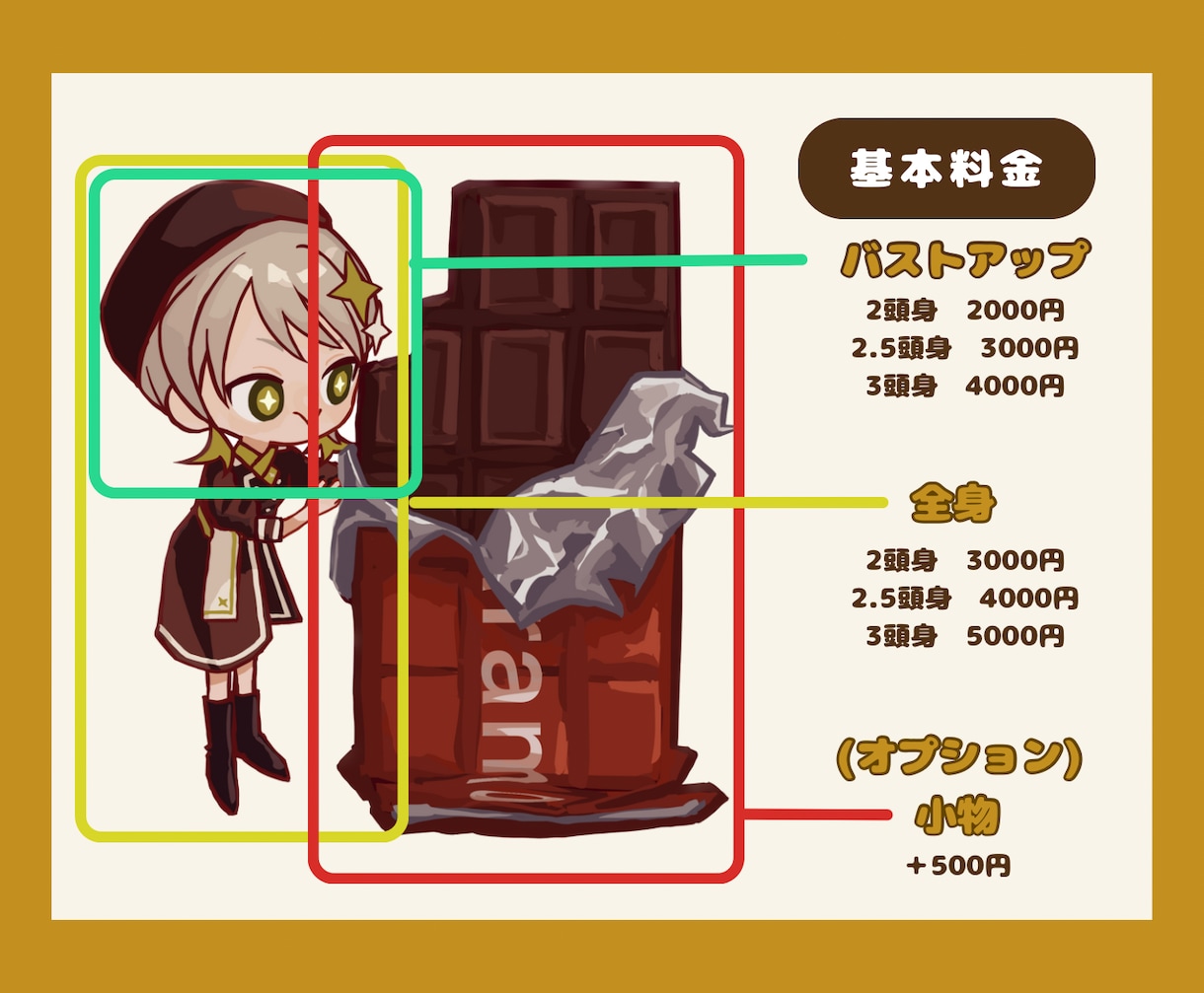 可愛いSDキャラ描きます SNSアイコン、グッズ等に使えるイラスト！ イメージ4
