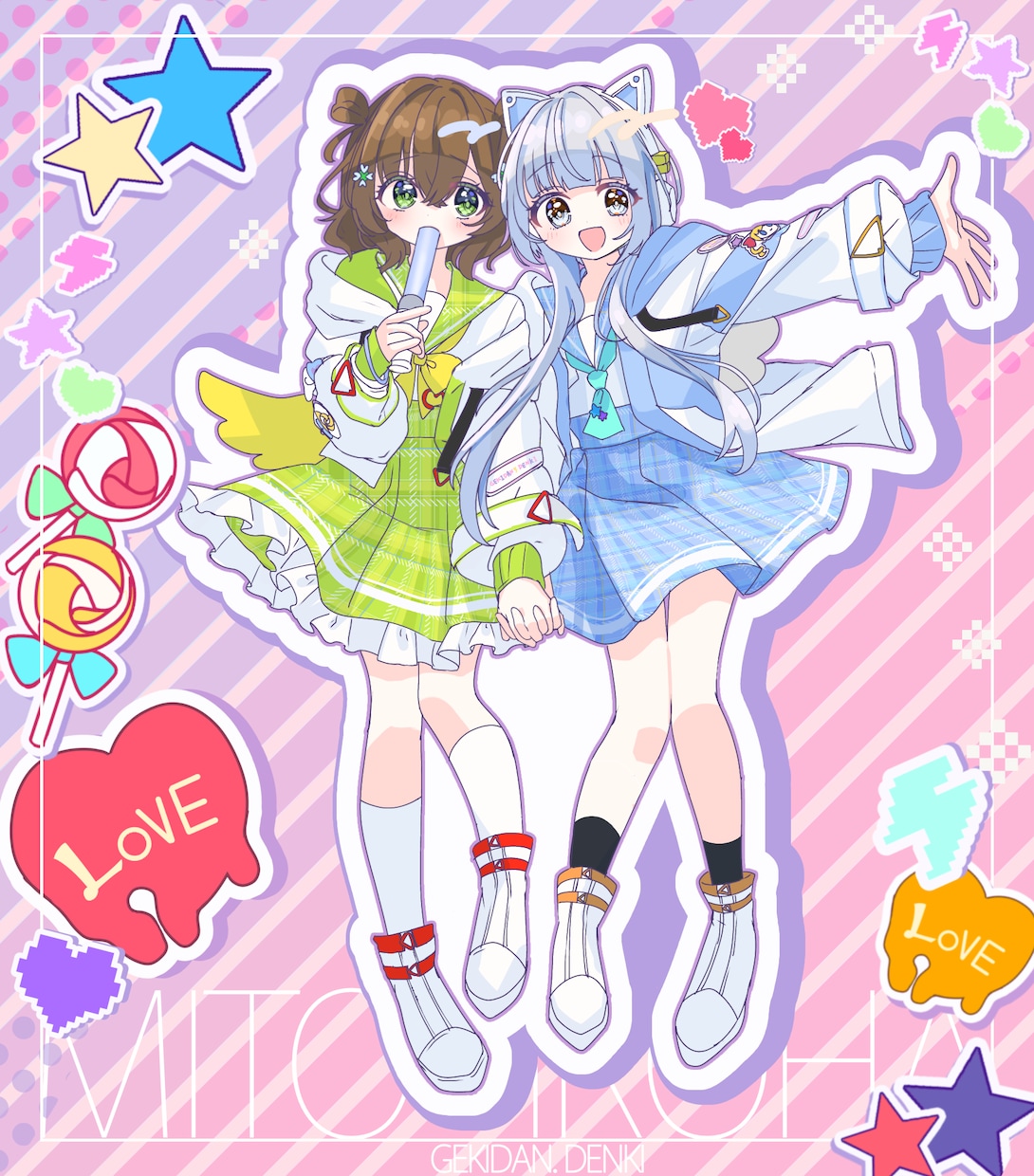 最短3日！二人以上の女の子イラストを描きます キラキラした可愛いイラストを素早く納品 イメージ3