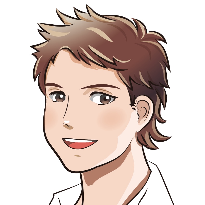 似顔絵をお好みの描き方でお作りします お顔に忠実に、漫画風に、アニメ風にとご要望に合わせます イメージ5