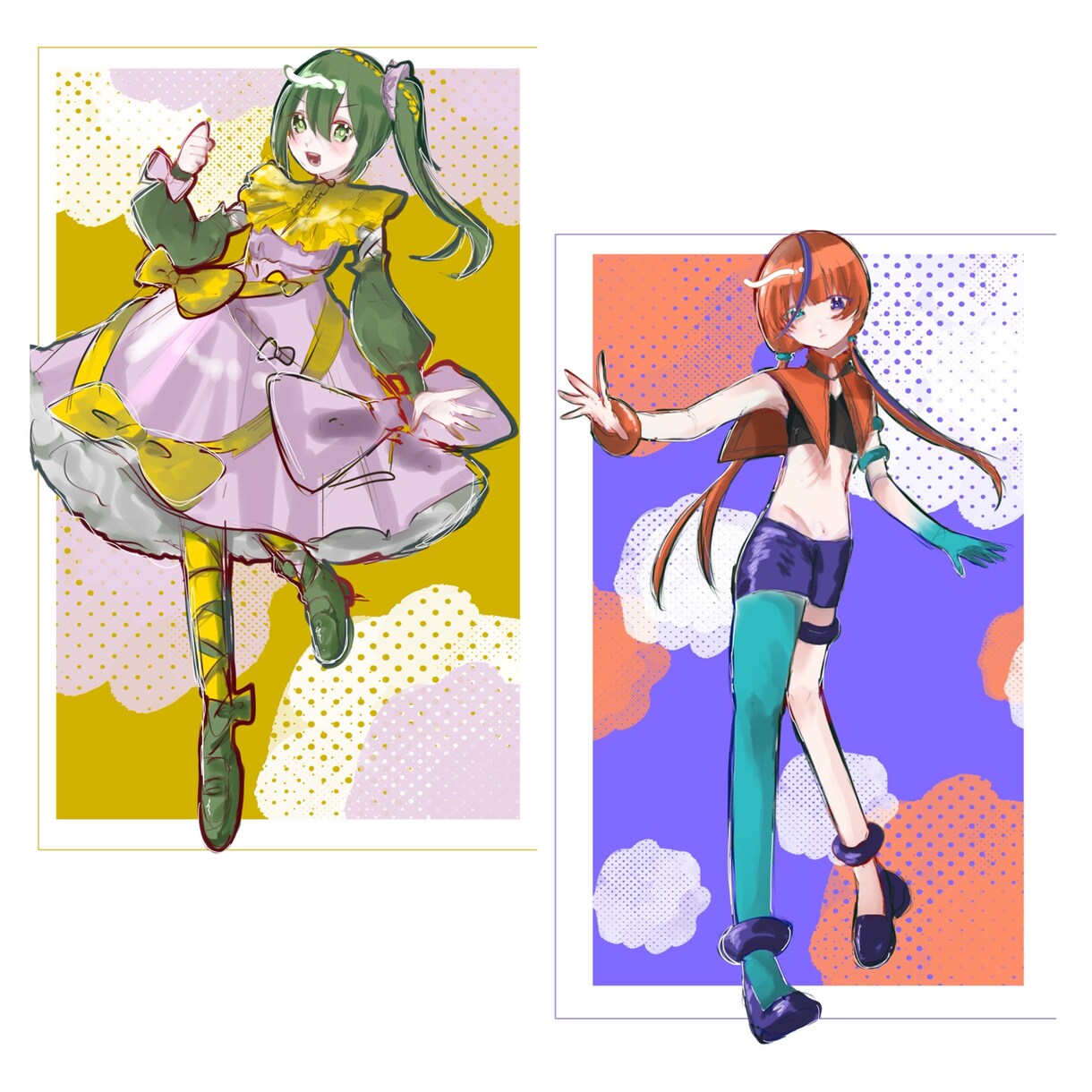 TRPG用立ち絵描きます TRPGでの使う立ち絵を表情差分付きでお描きします！ イメージ4