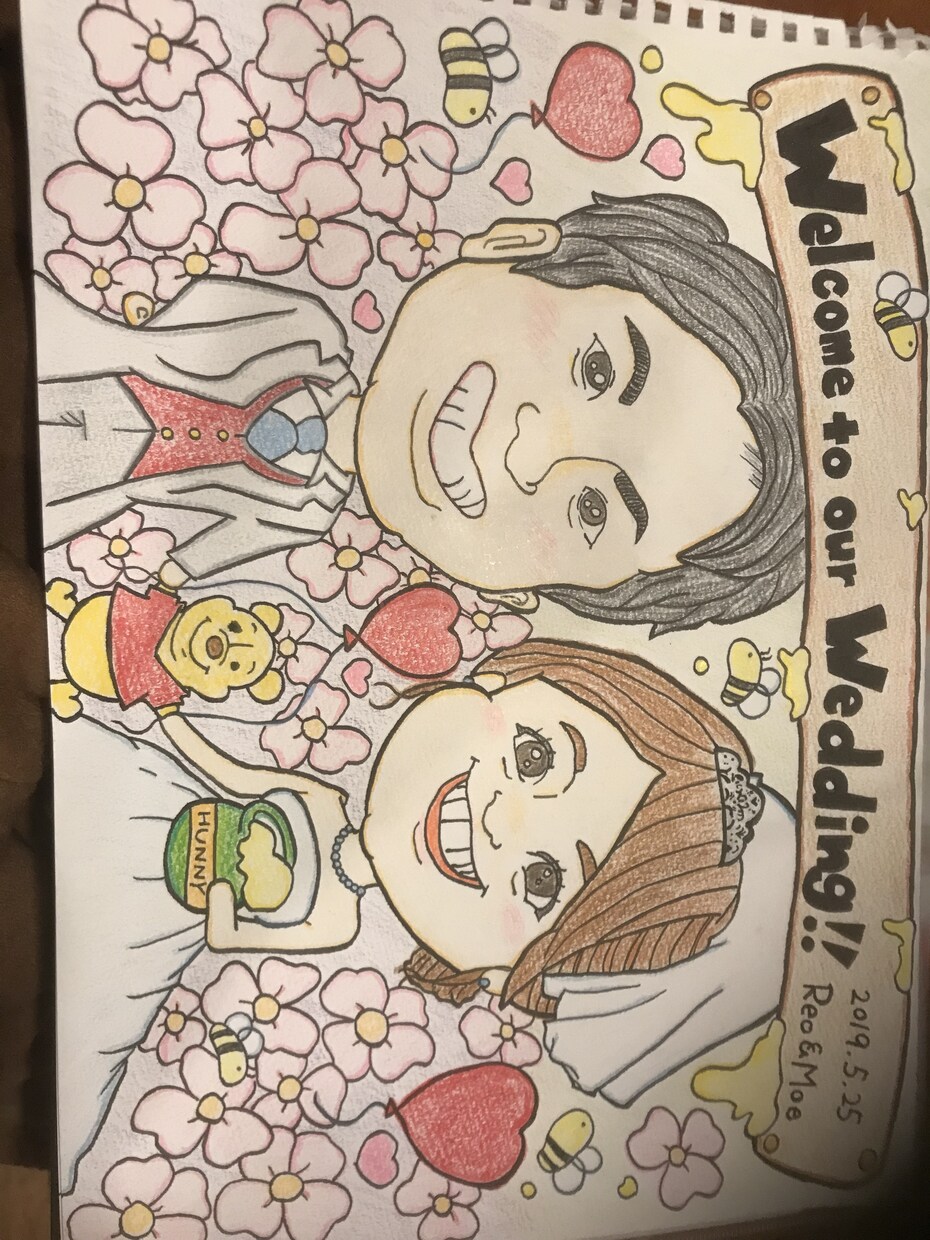 お写真を見ながら似顔絵作成します 劇画タッチからゆるーいタッチまでご希望に応じ似顔絵描きます♩ イメージ2