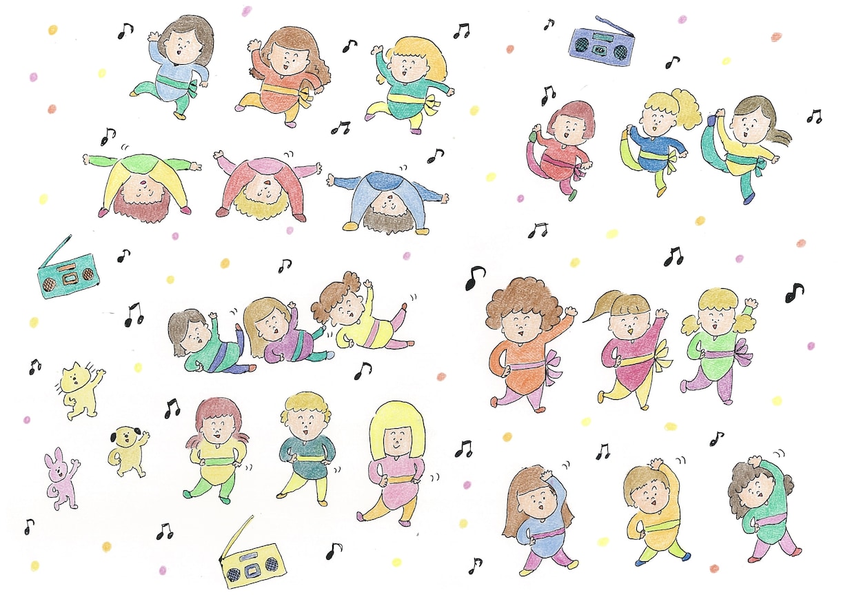 気の抜けた絵を描きます 気の抜けた、でもほんわかで、味のある絵を描きます。 イメージ2