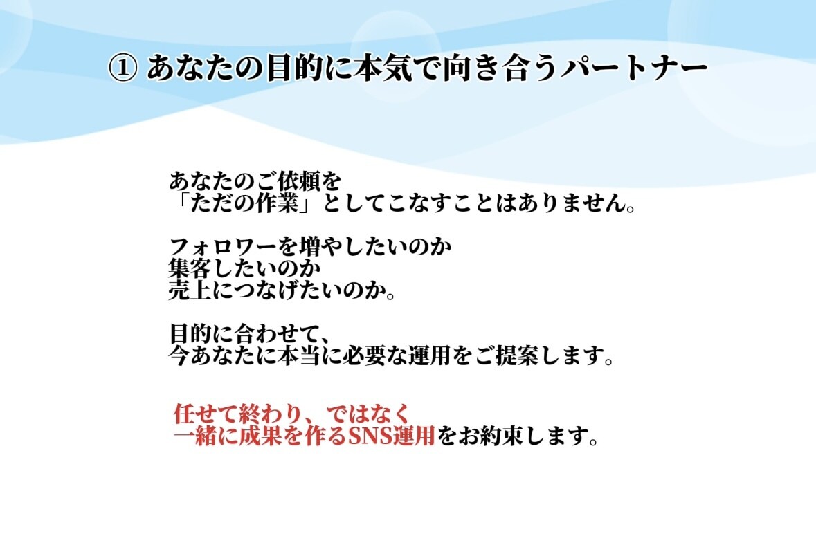 Instagramの投稿・運用を丸ごと代行します プロによるInstagram運用代行サービス イメージ2