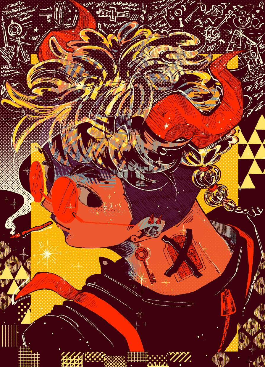 鮮やかな色合いで目を引くアイコン・イラスト描きます キャラクターの物語やモチーフをロゴや背景に落とし込みます！ イメージ1