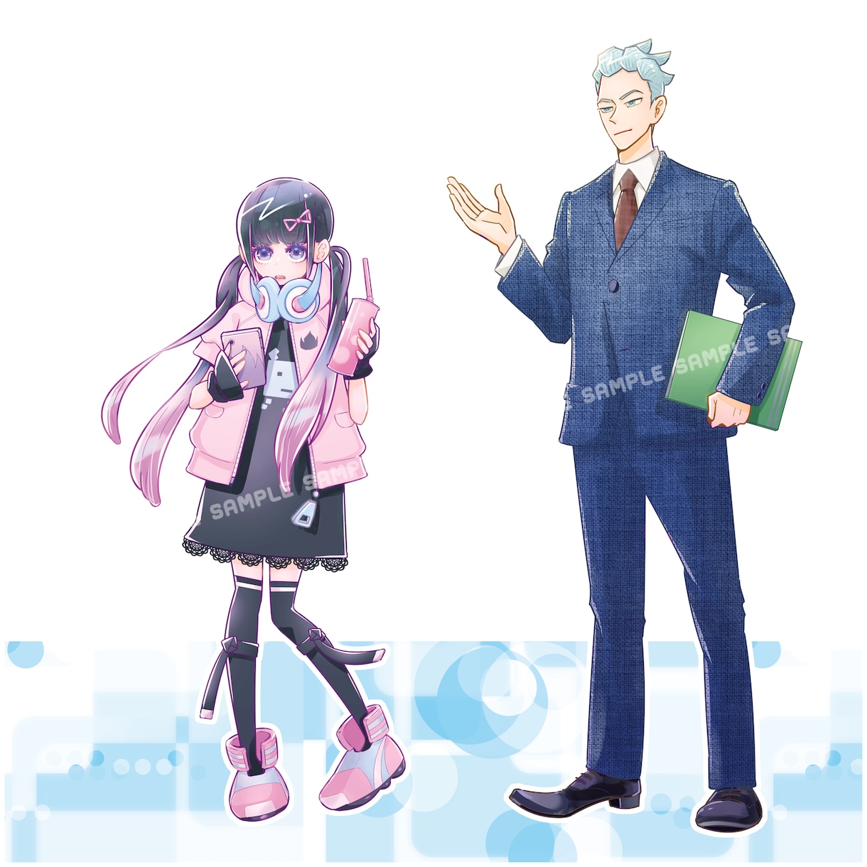 イラスト制作。ご要望に向けた絵柄でご提供いたします キャラクターイラスト、イメージイラスト、キャラクターデザイン イメージ8
