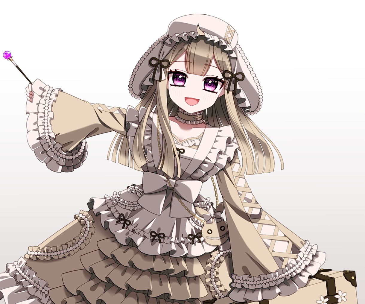 商用利用込みデフォルメ3000円から。依頼できます ファンタジーな衣装＆アニメ塗り＆フリルが得意です イメージ1