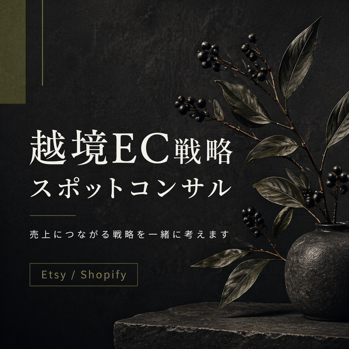 越境EC戦略を相談|現役セラー対応します 売上につながる戦略を一緒に考えます イメージ1