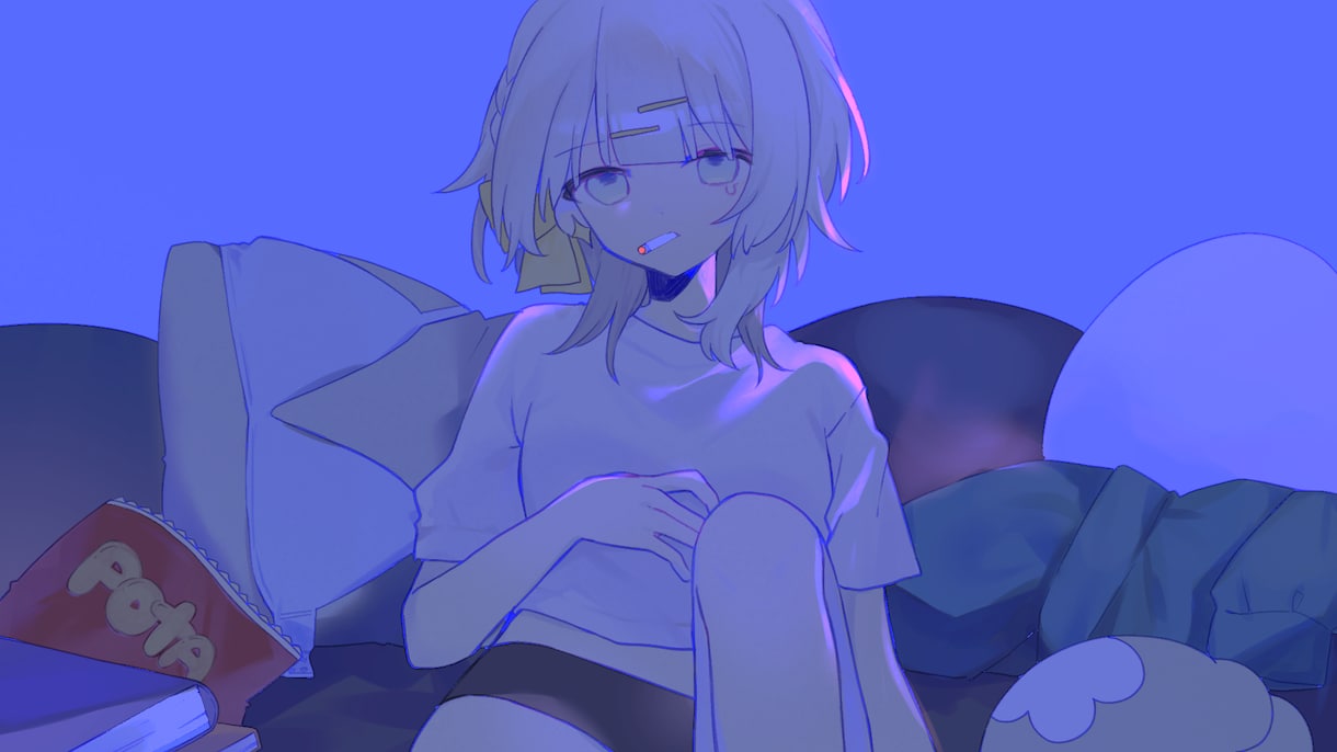 かわいくふんわりしたイラストを丁寧に制作します 配信活動やグッズ等におすすめです！ イメージ5