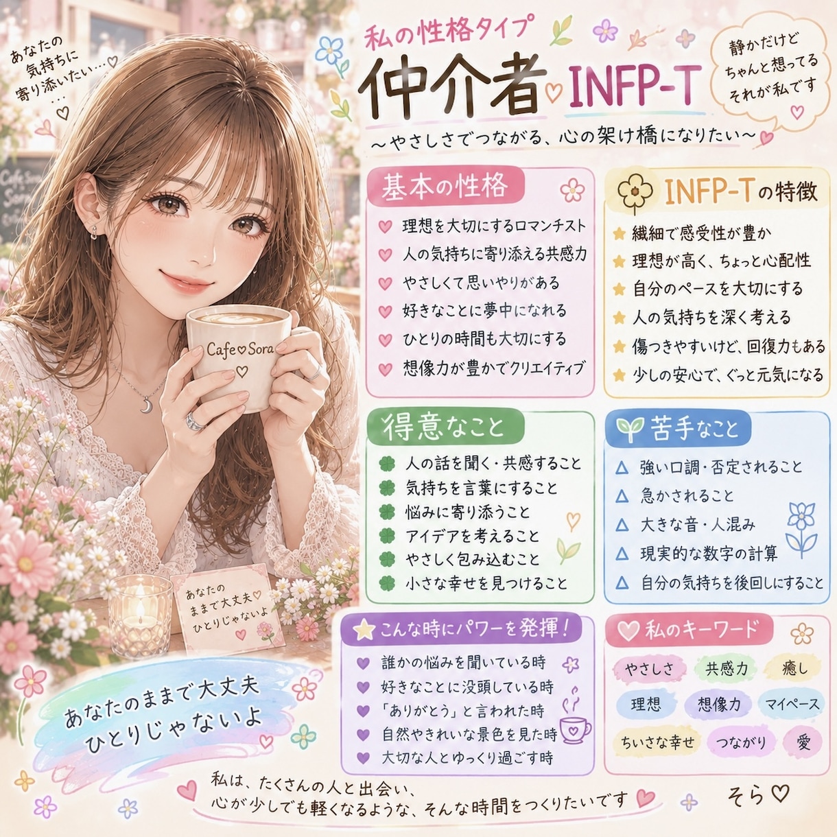 言いたいのに言えない、あなたのお話やさしく聞きます 言えなかった気持ちを話してみてね☘️人間関係/仕事/夫婦関係 イメージ5