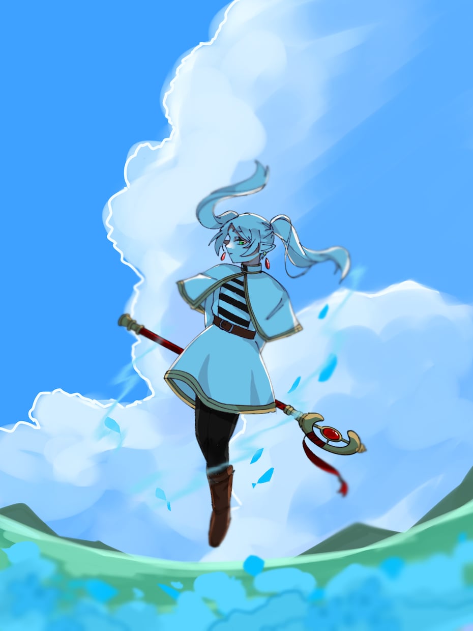 透明感のある綺麗なイラストを制作します ふわっと甘くて、ずっと眺めたくなる一枚を。 イメージ2