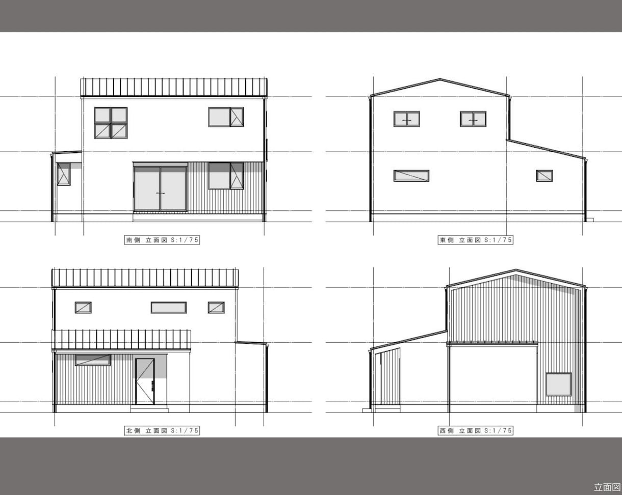 建築設計事務所が注文住宅の間取りと外観を作成します 30日間の伴走サービス 期間中は変更・修正・新規提案 無制限 イメージ3
