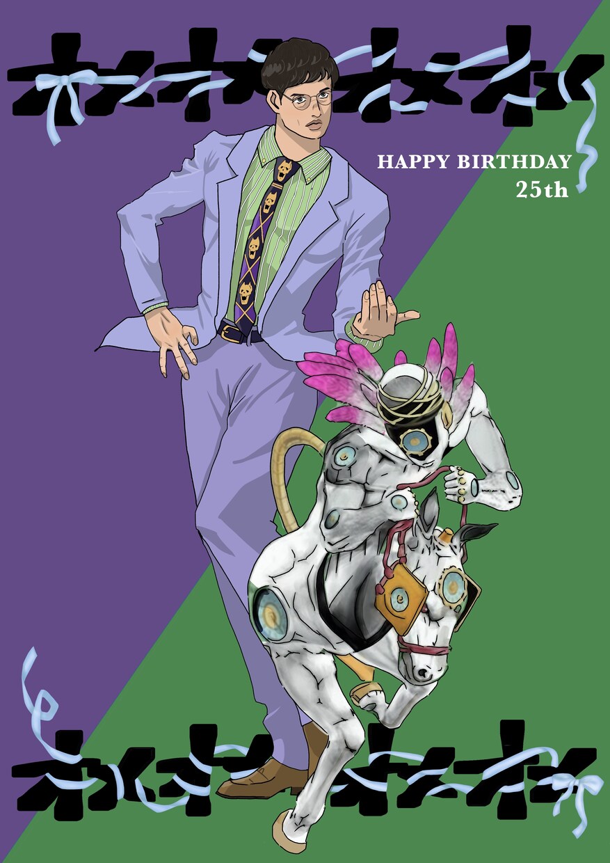ジョジョ風イラスト描きます ｵﾗｵﾗｵﾗｵﾗｵﾗｵﾗｵﾗｵﾗ ｵﾗｧｧｧ イメージ3