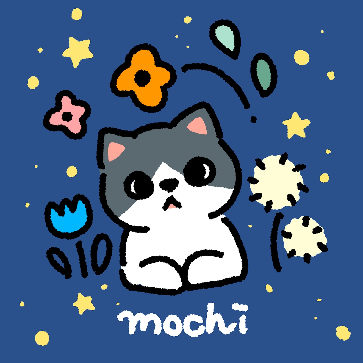 ペットのアイコン背景込みでお描きします 参考画像のような画風でゆるかわいい絵をお描きします。 イメージ2