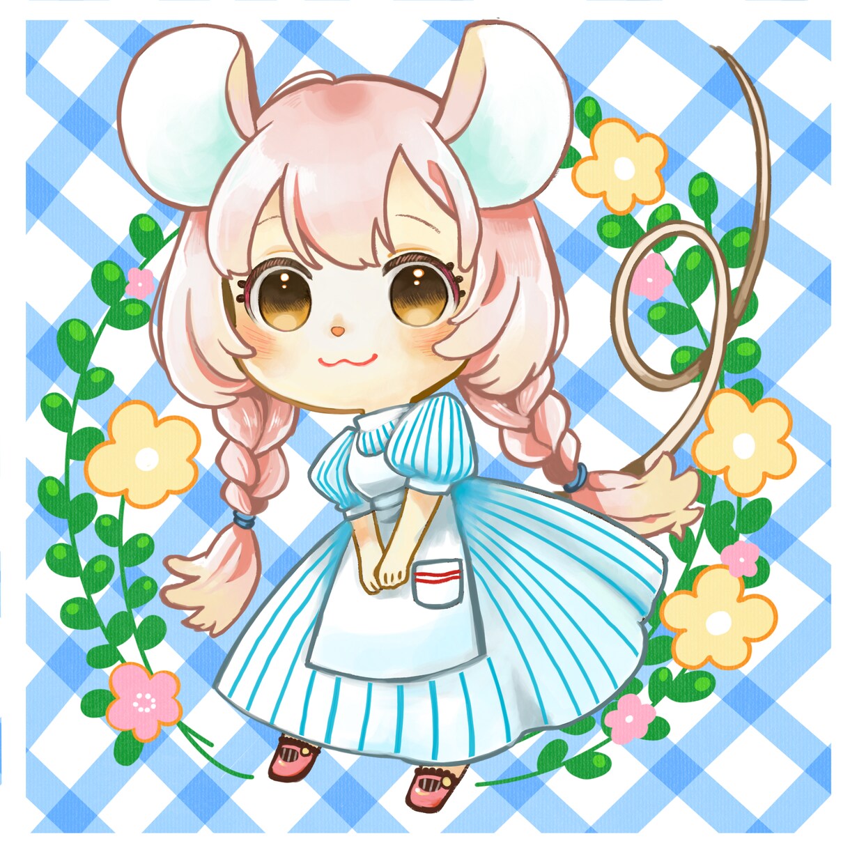 デフォルメ可愛いイラスト描きます ちいさい、ざっくりな可愛いイラストです イメージ4
