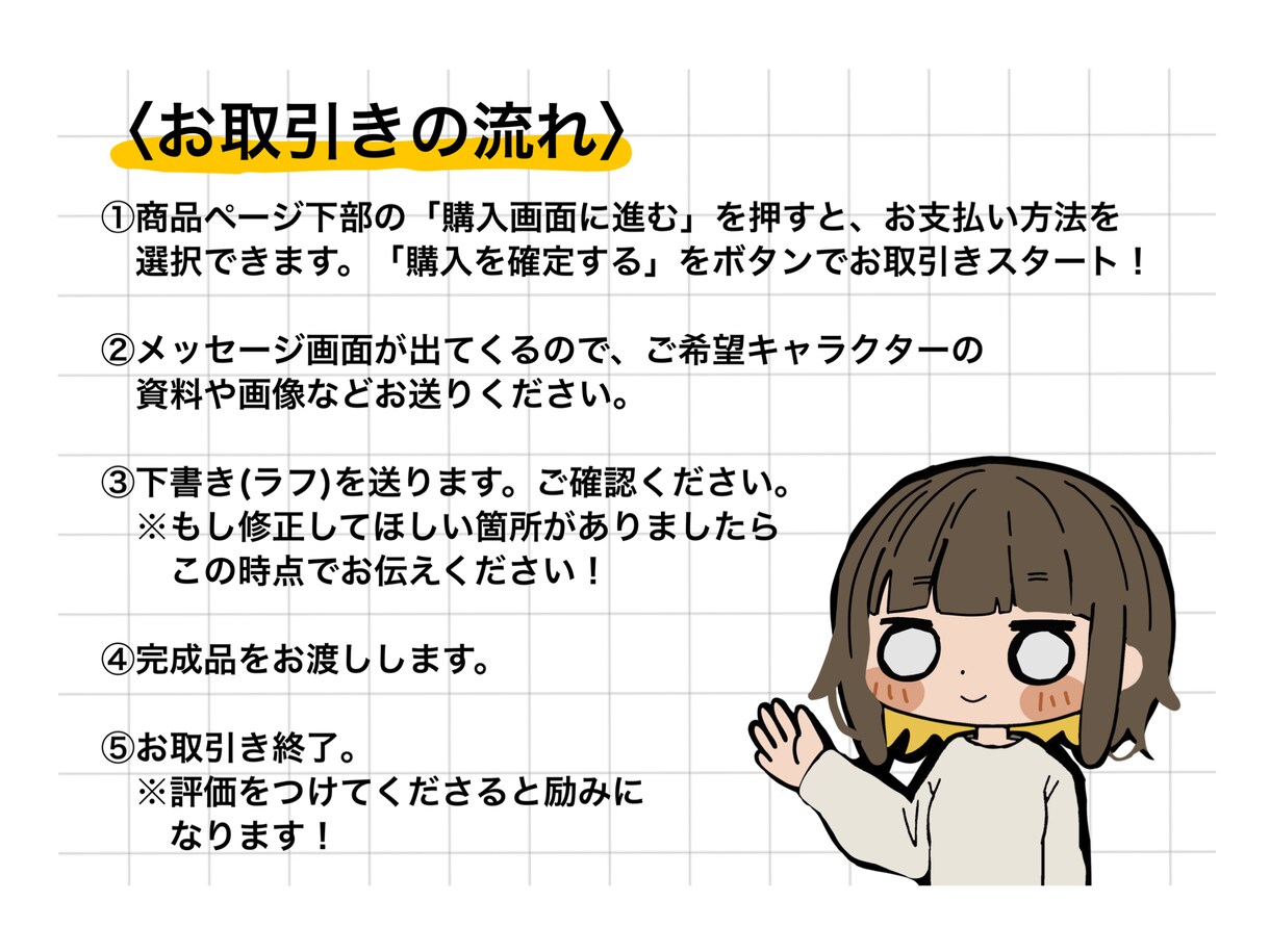 商用利用OK！オシャレでかわいいアイコン描きます 修正回数が無制限！くすみカラーが特徴♪ブログやインスタに。 イメージ3