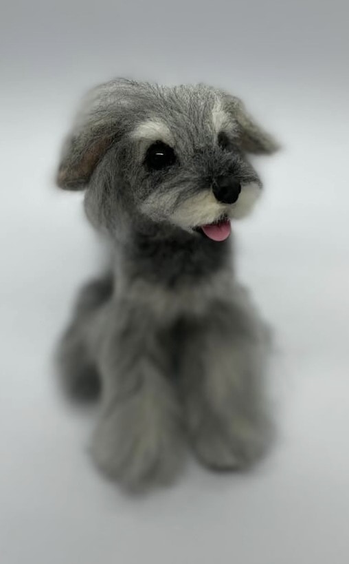 羊毛フェルトで作るリアルな犬の制作方法になります 愛犬さんを羊毛フェルトで作ってみませんか？ イメージ3